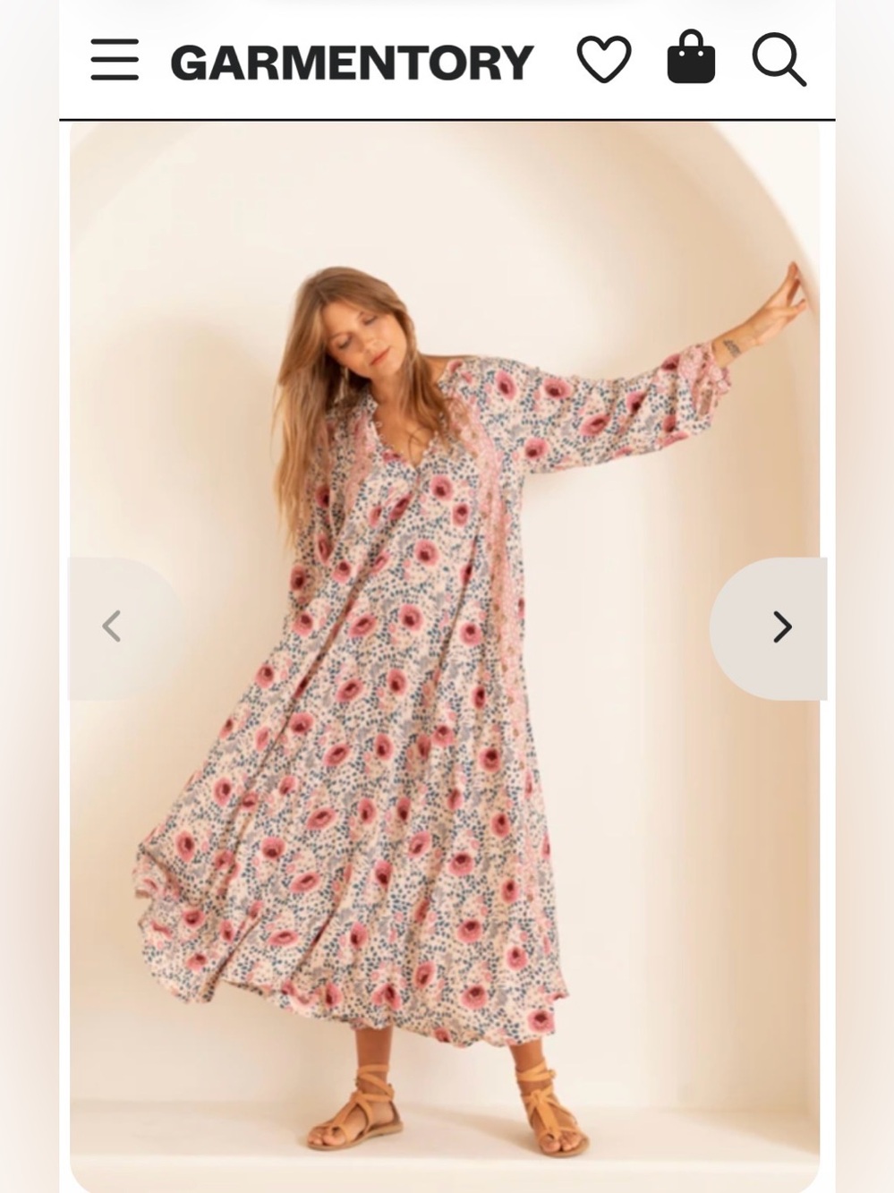 Natalie Martin Fiore Maxi Dress